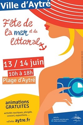 illustration de La Rochelle Agglo : fte de la mer et du littoral  Aytr Plage, samedi 13 et dimanche 14 juin 2015