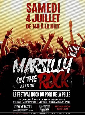 illustration de La Rochelle Agglo : Marsilly on The Rock, samedi 4 juillet 2015 de 14h à la nuit !