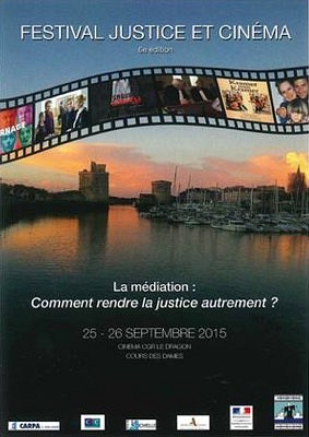 illustration de Justice et cinéma à La Rochelle sur le thème de la médiation, vendredi 25 et samedi 26 septembre 2015