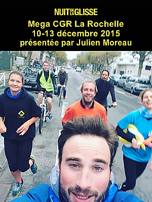 illustration de Aprs son double marathon  La Rochelle, retrouvez Julien  la nuit de glisse jusqu'au 13 dcembre 2015