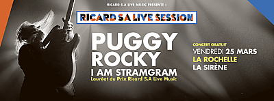 illustration de Pop électro, concert gratuit à La Rochelle : Puggy, Rocky et I Am  Stramgram à La Sirène, Ricard S.A Live Session, vendredi 25 mars 2016