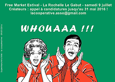 illustration de Appel à candidatures à La Rochelle pour le marché des artistes et créateurs au Gabut du 9 juillet 2016