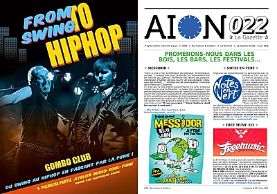 illustration de From swing to hip-hop  La Rochelle avec le Gombo Club chez Ain, samedi 11 juin 2016