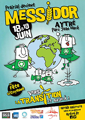 illustration de Aytré La Rochelle Agglo : Messidor, foire écologique vers la transition samedi 19 et dimanche 19 juin 2016