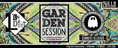 illustration de La Rochelle electro : Garden Session du dimanche avec Dj Djanix à L'Endroit, le 26 juin 18h-22h30 !