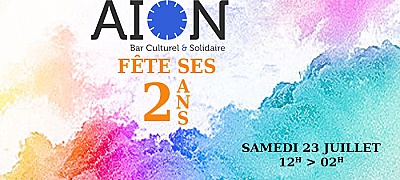 illustration de La Rochelle culturelle et solidaire : Ain fte les 2 ans de sa cration, samedi 23 juillet 2016 !