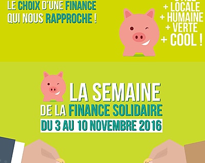 illustration de La Rochelle : les rendez-vous de la Semaine de la finance solidaire jusqu'au 8 novembre 2016