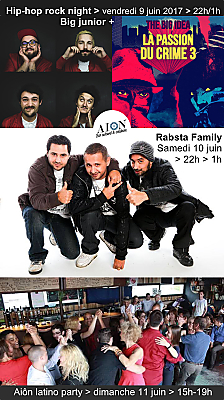 illustration de Week-end à La Rochelle : hip-hop rock night ; la Rabsta Family, latino party les 9, 10 et 11 juin 2017