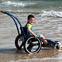 [ accessibilité ] Hippocampe : un fauteuil roulant pour la plage !