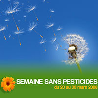 Photo  de   Affiche de la Semaine sans pesticides 2008