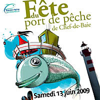 Photo  de �  Affiche F�te du Port de P�che de La Rochelle 2009