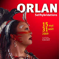 Photo  de  Exposition : les Selfhybridations d'Orlan, La Rochelle 2009