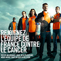 Photo  de  Ligne contre le cancer, campagne mars 2010