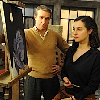 � photo du film : La femme qui pleure au chapeau rouge - festival de La FictionTV 2010 