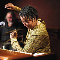 Photo  de  photo presse : Jos L.Knaepen - Rhoda Scott en concert  Jazz au Phare le 16-08-2011