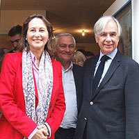 Photo  de  photo : ubacto.com -  Sgolne Royal et Maxime Bono P.S lgislatives 2012