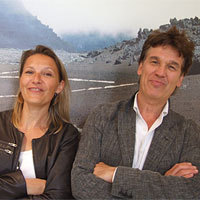 Photo  de   ubacto.com : Eva Doublet et Tony Souli, vernissage expositions juin-aot 2012  La Rochelle