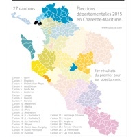 Photo  de © 1er tour elections départementales 2015 - Charente-Maritime