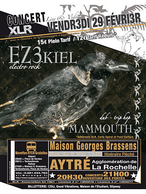 Photo : EZ3kiel: concert XLR vendredi 29 fvrier 08 ( cliquez pour revenir  la page prcdente )