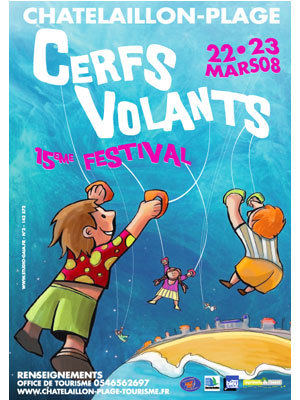 Photo : Festival Cerfs-Volants  Chtel' 22-23 mars 08 ( cliquez pour revenir  la page prcdente )