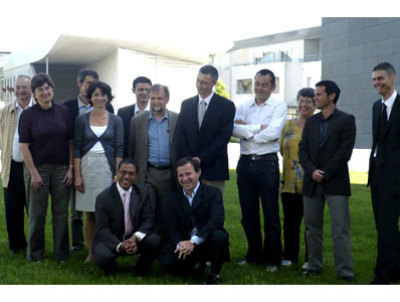 Photo : L'�quipe pr�sidentielle de l'universit� de La rochelle