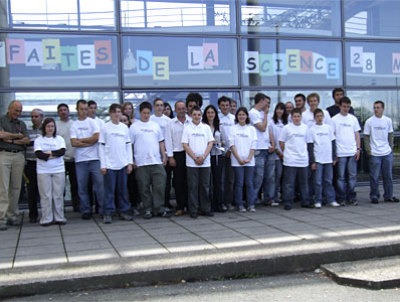 Photo : Les participants au concours 2008