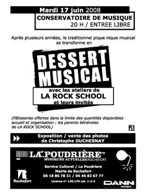 Photo : La Rock School  Rochefort mardi 17 juin
