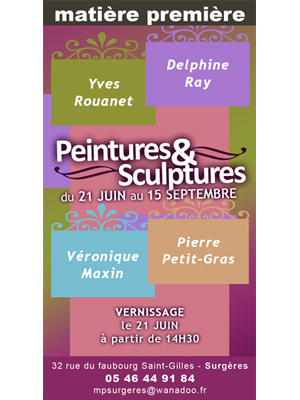 Photo : Expo chez Mati�re Premi�re � Surg�res : �t� 2008