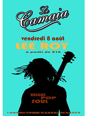 Photo : Concert Lee Roy  La Rochelle - Lagord vendredi 8 aot 2008