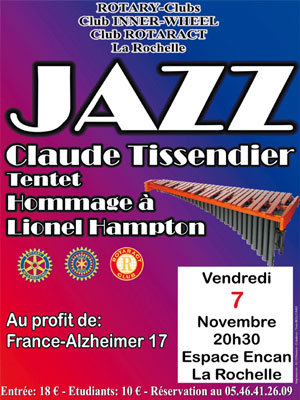 Photo : Jazz  La Rochelle : hommage  Lionel Hampton vendredi 7 nov. 2008