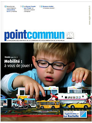Photo : Point Commun n63 : le magazine de l'agglo de La Rochelle, dcembre 2008