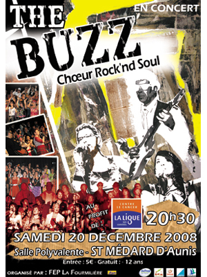 Photo : The Buzz en concert  Saint-Mdard d'Aunis samedi 20 dcembre 2008
