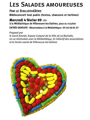 Photo : Les salades amoureuses  La Rochelle mercredi 4 fvrier 09