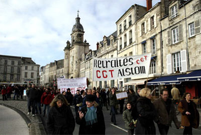 Photo : La Rochelle, jeudi 29 janvier 09