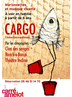 Photo : Cargo : spectacle jeune public  La Rochelle samedi 14 mars 2009  17h