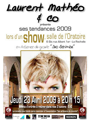 Photo : La Rochelle : coiffure, tendances et commerce quitable, jeudi 23 avril 09