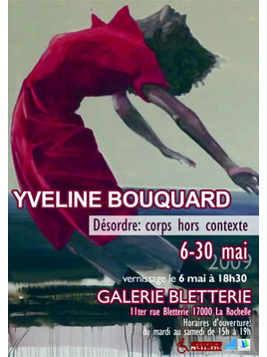 Photo : Yveline Bouquard expose  La Rochelle du 6 au 30 mai 09