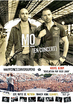 Photo : MO en concert à Rivedoux dans l'île de Ré samedi 9 mai 2009
