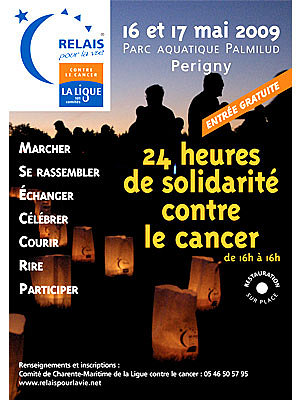 Photo : La Rochelle - Prigny : 24h contre le cancer du sam. 16 au dim. 17 mai 2009