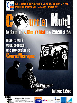 Photo : Nuit de court-mtrages  La Rochelle - Prigny sam. 16 et dim. 17 mai 2009