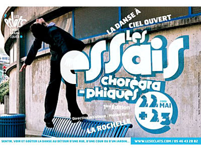 Photo : Essais chorgraphiques 2009 : danse  La Rochelle vend. 22 et sam. 23 mai 09