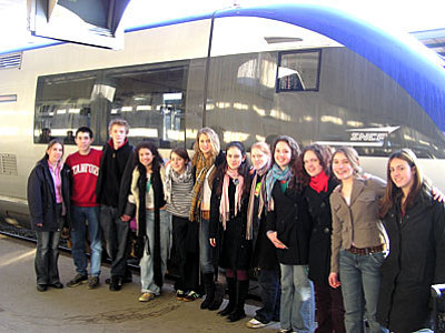 Photo : La Rochelle - Saintes : accueil de jeunes australiens 2009