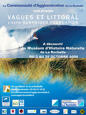 Photo : Vagues et littoral : expo au Musum de La Rochelle du 3 au 25 oct. 2009