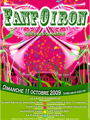 Photo : FanfOiron : 8e dition au Chteau d'Oiron dimanche 11 octobre 2009