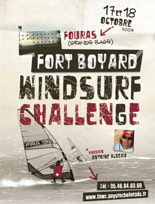 Photo : Fort Boyard Windsurf Challenge sam 17 et dim 18/10/ 2009  Fouras