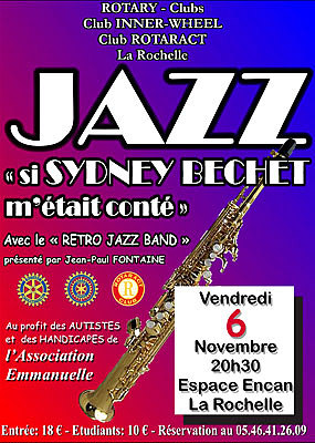 Photo : Grand concert Jazz du Rotary  La Rochelle, vend. 6 nov. 09