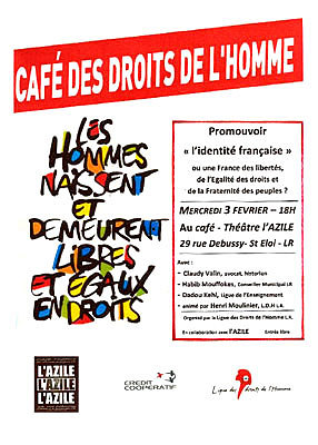 Photo : France et identit : caf-citoyen  La Rochelle, mercredi 3 fv. 10