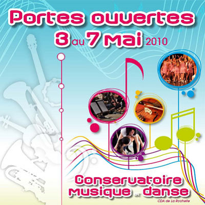 Photo : Portes ouvertes au Conservatoire de La Rochelle du 3 au 7 mai