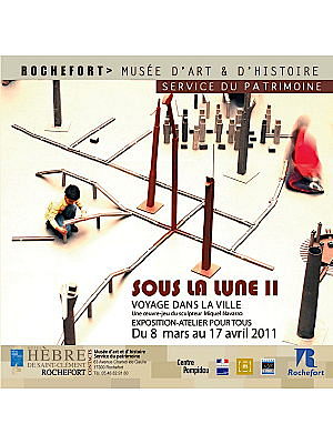 Photo : Rochefort : Sous la lune II, exposition-atelier jusqu'au 17 avril 2011
