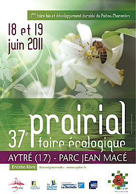 Photo : La Rochelle - Aytr : Prairial, 37e foire cologique, sam. 18 et dim. 19 juin 2011